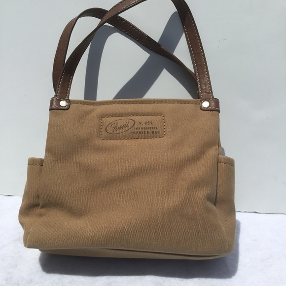 vintage canvas purse